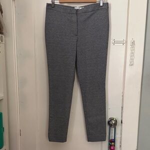 Calvin Klein Black and White Patterned Trousers